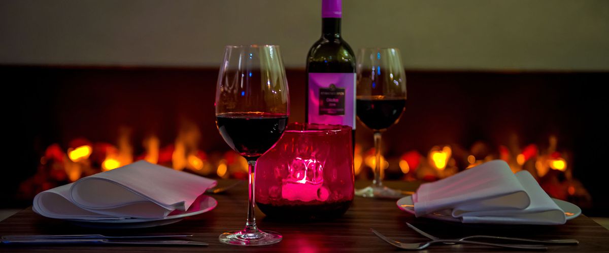 Romantisches CandleLight Dinner Panorama Restaurant Stuttgart Fellbach